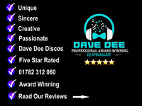 DAVE DEE:  Professional Wedding DJ's, Disco's & Lighting Hire