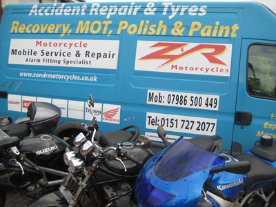 Z and R motorcycles