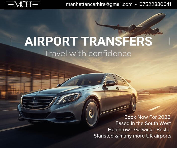 Airport Transfers Yeovil Manhattan Car Hire